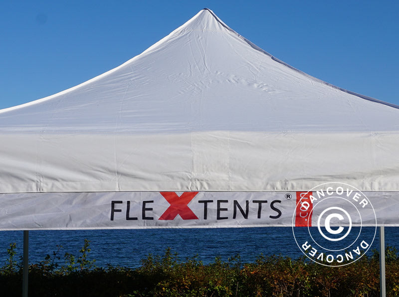 banner zelte FleXtents Valance Banner 4x0.2m w/Print – Buy online now