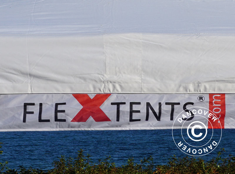 FleXtents® Gazebo Banner w/print, 4x0,2 m