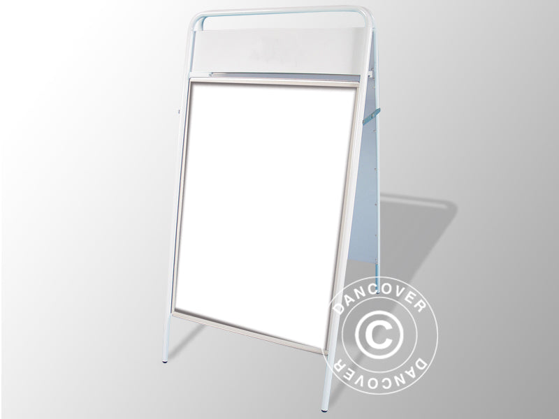 A-board, 58x111 cm, White