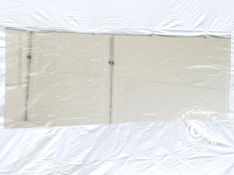 Pop up gazebo FleXtents® PRO, Medical & Emergency tent, 3x6 m, Red/White, incl. 6 sidewalls