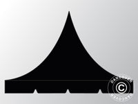 Dachplane für Faltzelt FleXtents PRO Pagoda 3x3m, Schwarz