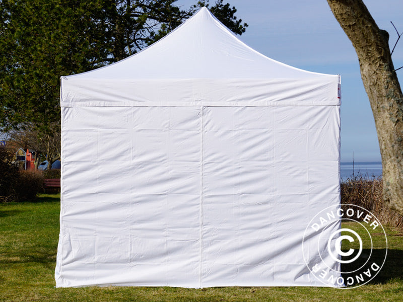 Pop up gazebo FleXtents PRO 3x3 m White, incl. 4 sidewalls