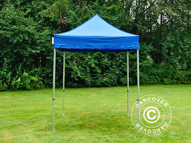 Pop up gazebo FleXtents PRO 2x2 m Blue, incl. 4 sidewalls