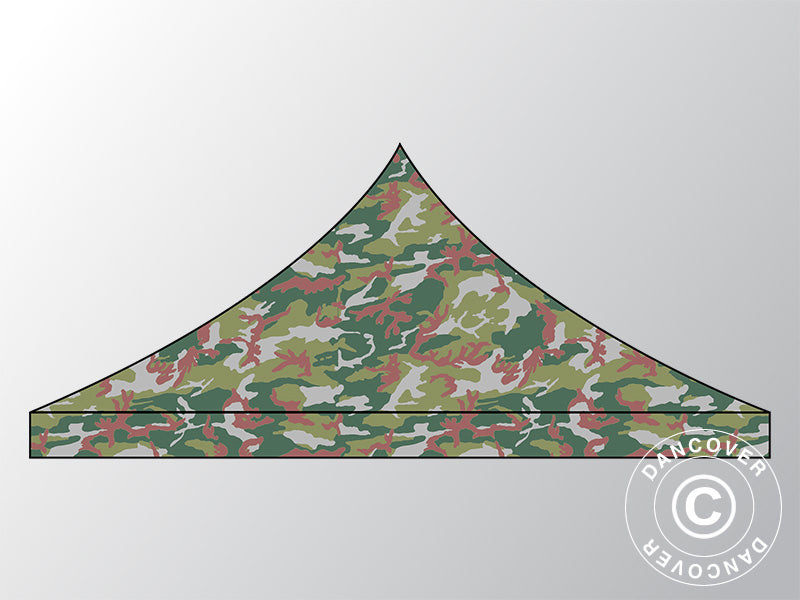 Copertura del tetto per il Gazebo pieghevole FleXtents 4x6m, Camouflage