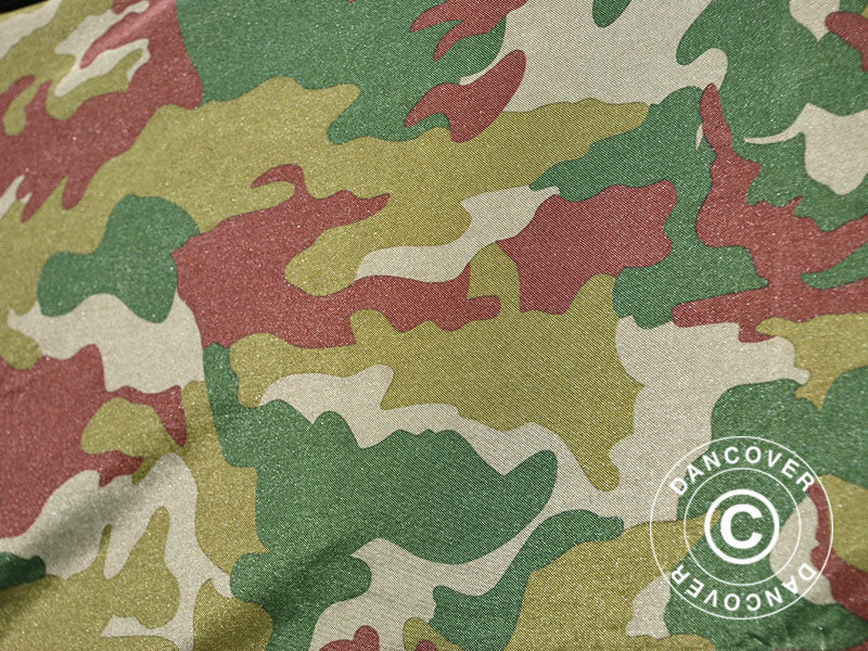 Faltzelt FleXtents PRO 3x3m Camouflage, mit 4 Seitenwänden