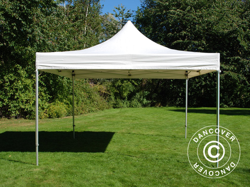 Faltzelt FleXtents Xtreme 50 Heavy Duty 4x4m, Weiß