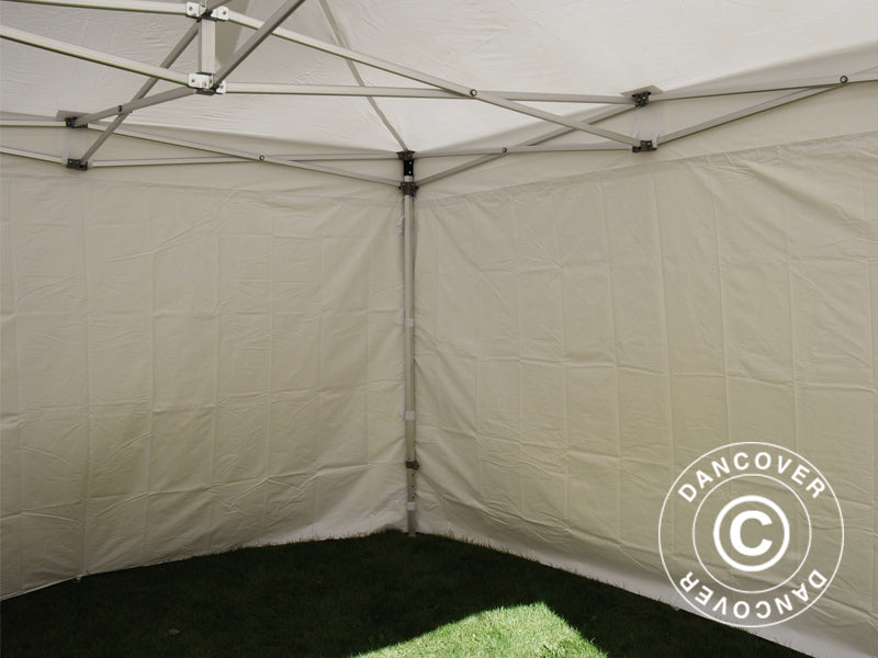 Pop up Gazebo FleXtents Xtreme 50 Heavy Duty 4x4 m White, Incl. 4 sidewalls