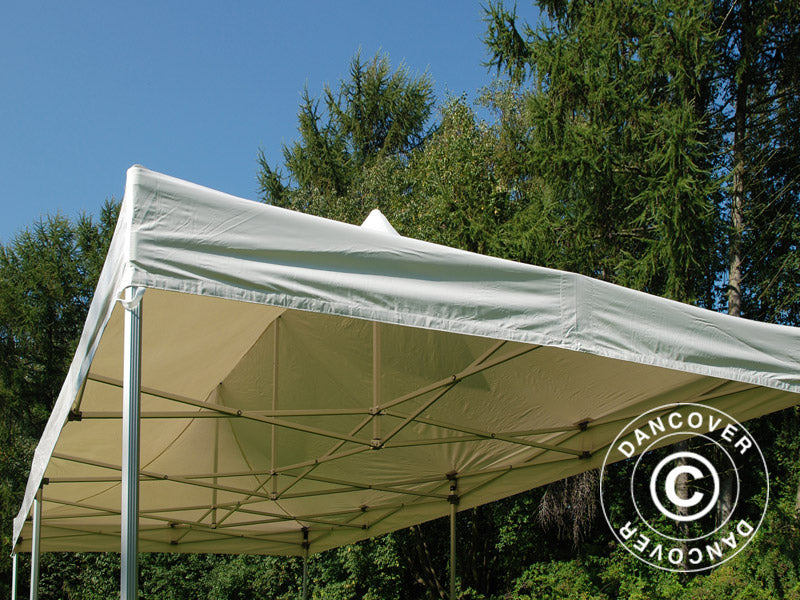Pop up aiatelk FleXtents Xtreme 50 eriti vastupidavad 4x8m, Valge, Tuld Tõkestav