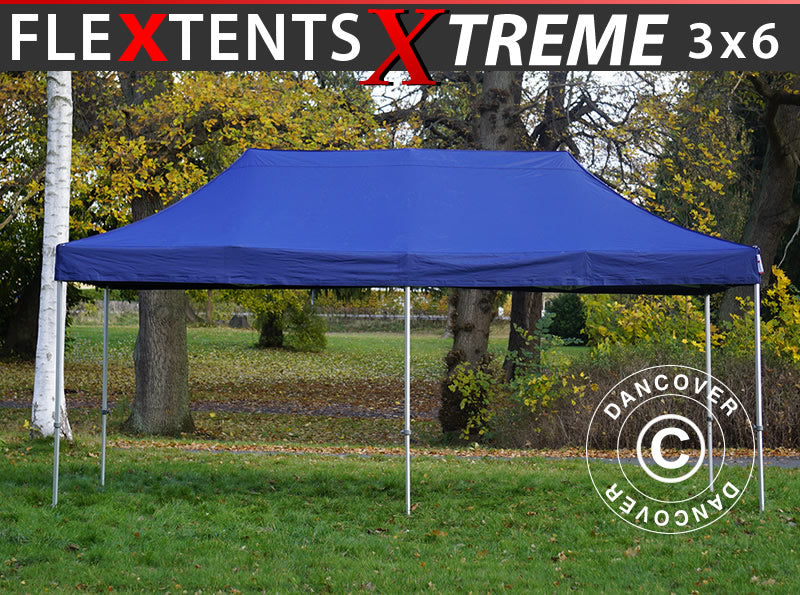 Faltzelt FleXtents Xtreme 50 3x6m Dunkeblau