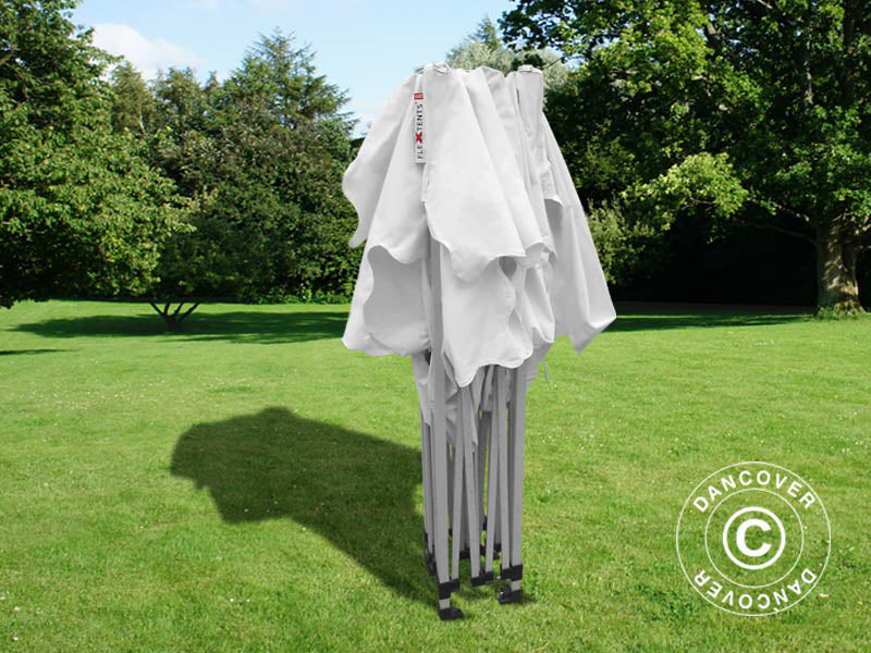 Pikateltta FleXtents PRO "Morocco" 3x3m Valkoinen