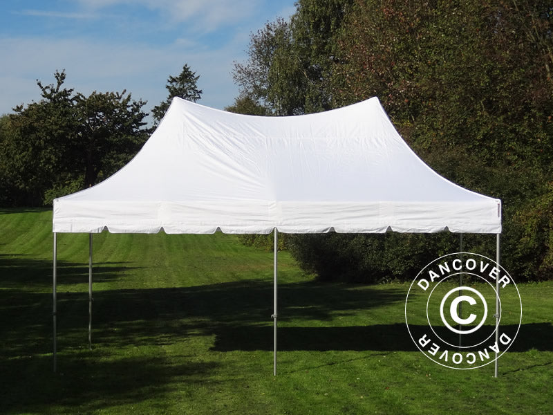 Faltzelt FleXtents PRO Peak Pagoda 3x6m Weiß