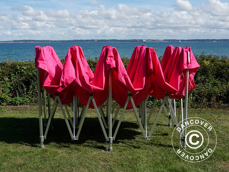 Pop up gazebo FleXtents PRO 3x6 m Pink