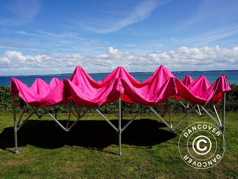 Carpa plegable FleXtents Xtreme 50 3x6m Rosa