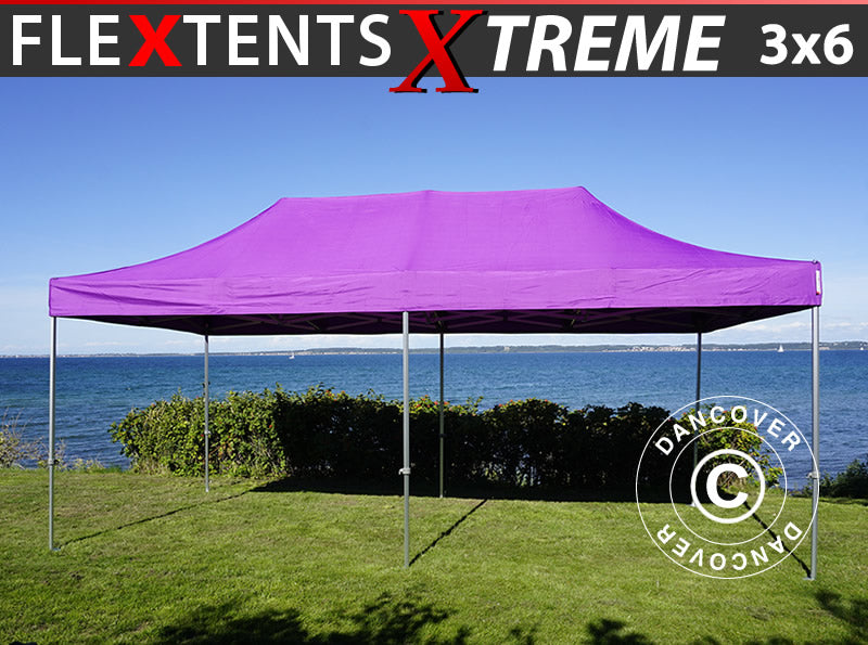 Faltzelt FleXtents Xtreme 50 3x6m Lila