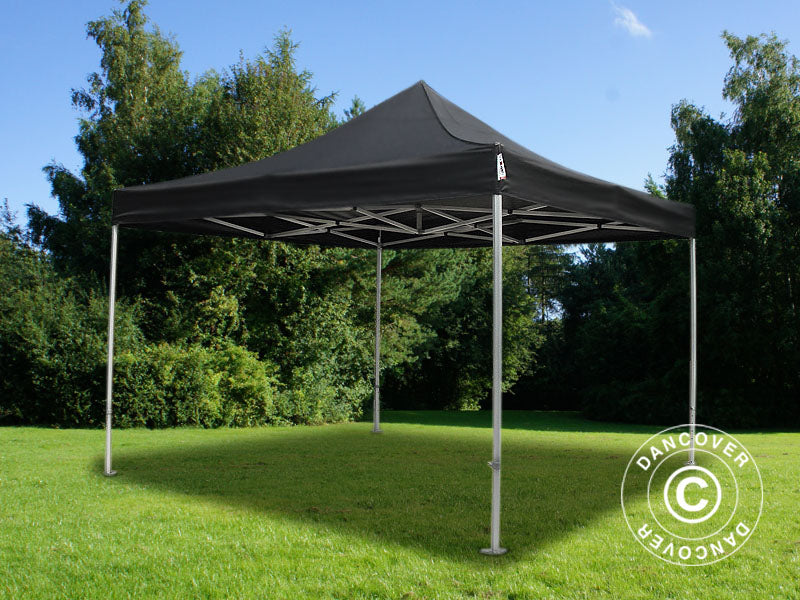 Faltzelt FleXtents PRO 4x4m Schwarz
