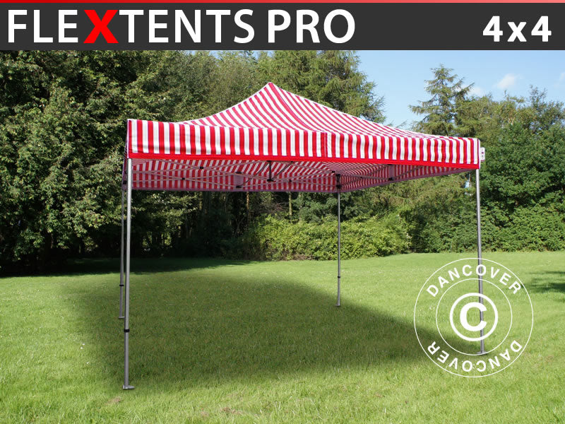 Prekybinė palapinė FleXtents PRO 4x4m Dryzuota