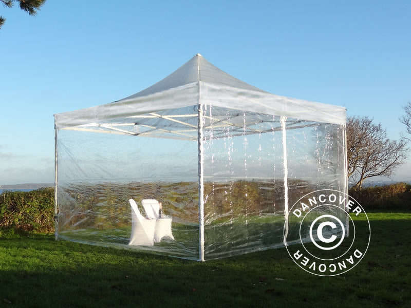 Pop up aiatelk FleXtents PRO 4x4m Selge, kaasas 4 külgseinad