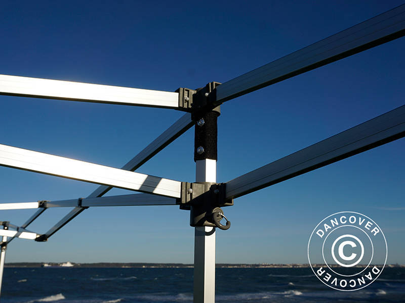 Aluminiumrahmen für Faltzelt FleXtents PRO 4x8m, 6 Beine, 40mm