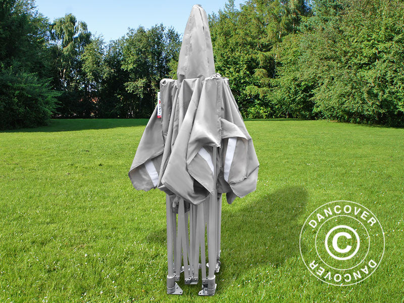 Flext. Pro 3x3m Latte Pagoda Roof Frame & swk GL