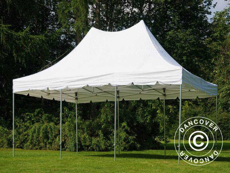 Tente pliante FleXtents PRO Peak Pagoda 4x6m Blanc