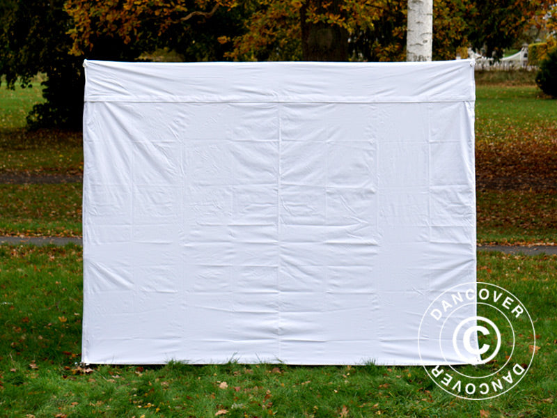Faltzelt FleXtents® Xtreme 50 Exhibition mit Seitenwänden, 3x3m, weiß, Flammfest