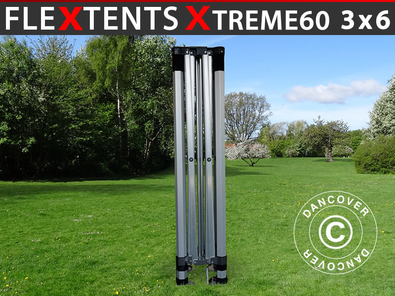 Estructura de aluminio para carpa automática FleXtents Xtreme 60 3x6m, 60mm