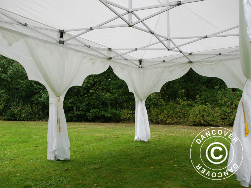 Faltzelt FleXtents PRO "Raj" 3x6m Weiß/Gold