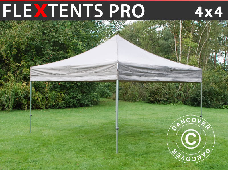 Saliekamā nojume FleXtents PRO 4x4m Latte