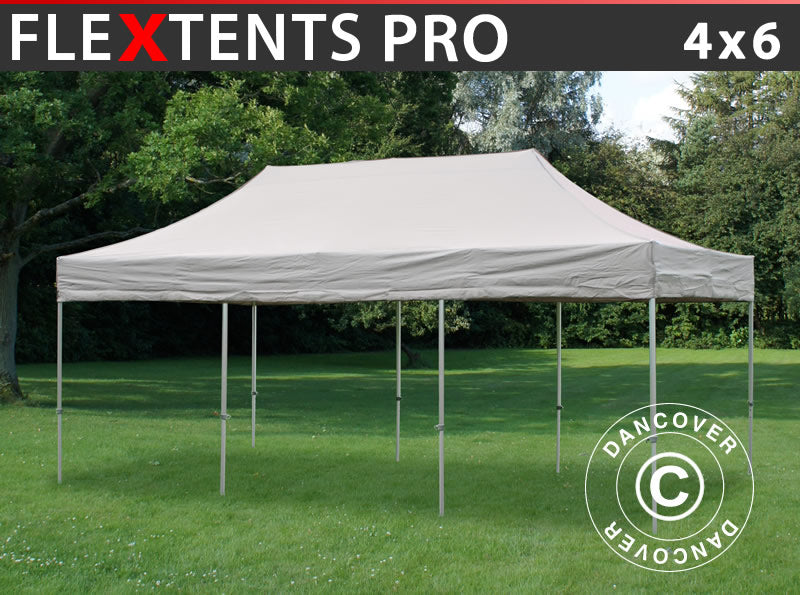 Brzo sklopivi paviljon FleXtents PRO 4x6m Latte