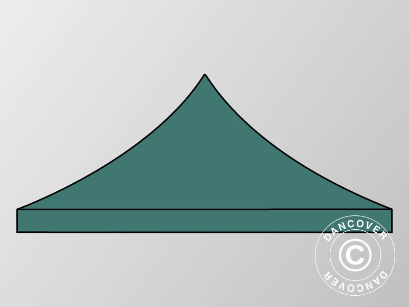 Cubierta para el techo para Carpa plegable FleXtents 4x6m, Verde