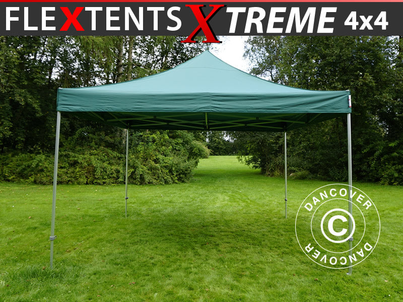 Vouwtent FleXtents Xtreme 60 4x4m Groen