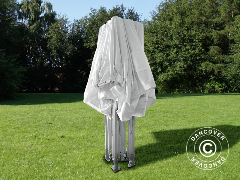 Pop up gazebo FleXtents Pagoda Xtreme 50 3x3 m / (4x4 m) White