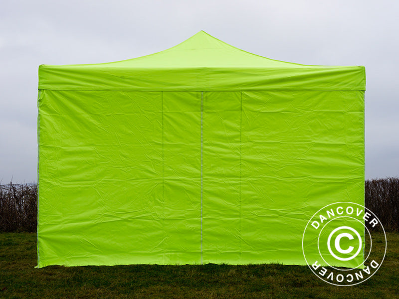 Pikateltta FleXtents Xtreme 50 4x4m Neonkeltainen/vihreä, sis. 4 sivuseinää