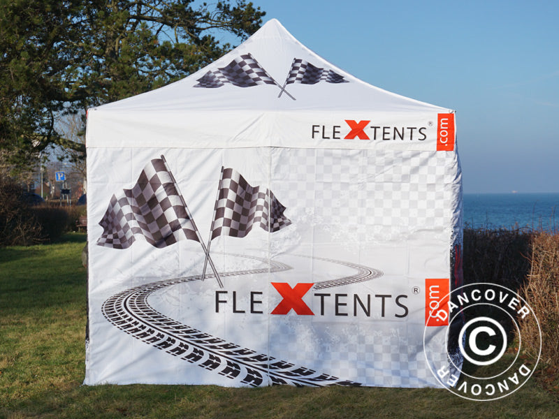 Tente pliante FleXtents Xtreme 50 Racing 3x6m, Edition limitée