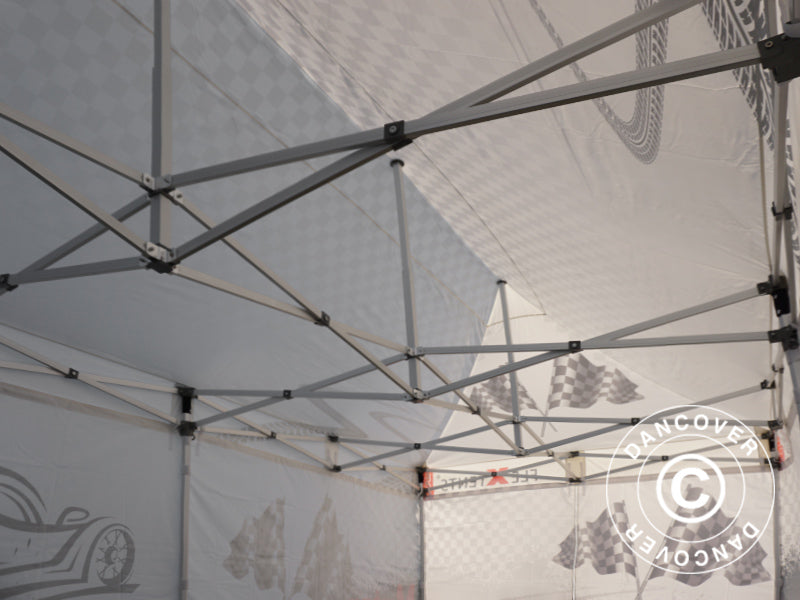 Prekybinė palapinė FleXtents Xtreme 50 Racing 3x6m, Riboto tiražo
