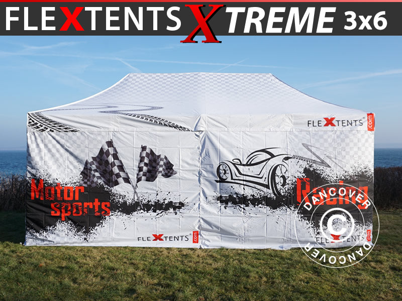 Brzo sklopivi paviljon FleXtents Xtreme 50 Racing 3x6m, Ograničenom Izdanju