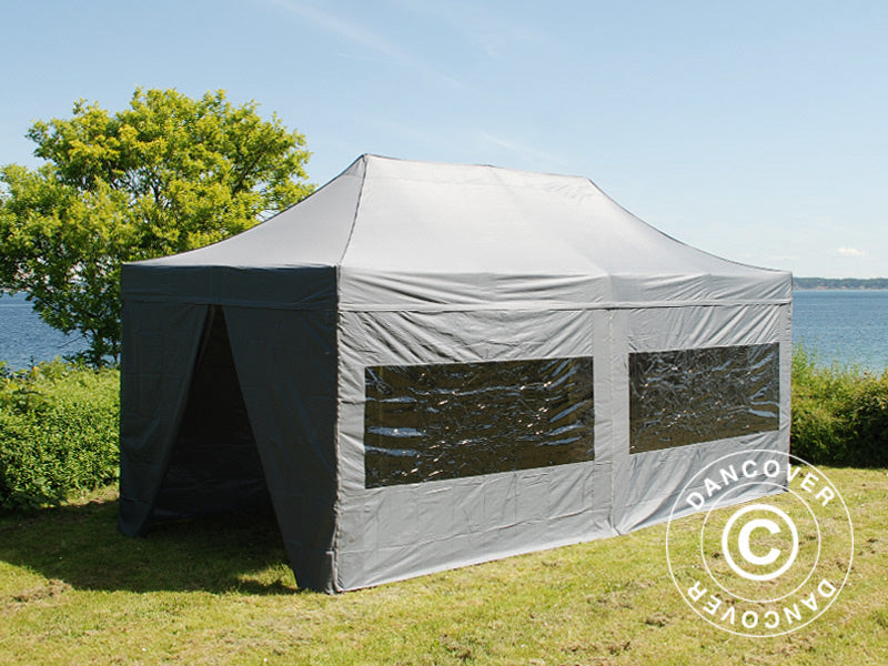 Pop up aiatelk FleXtents PRO Steel 3x6 Hall, kaasas 6 külgseinad