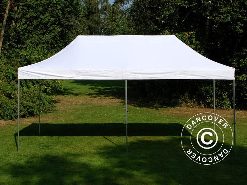 Pop up aiatelk FleXtents PRO Steel 3x6m Valge, Tuld Tõkestav