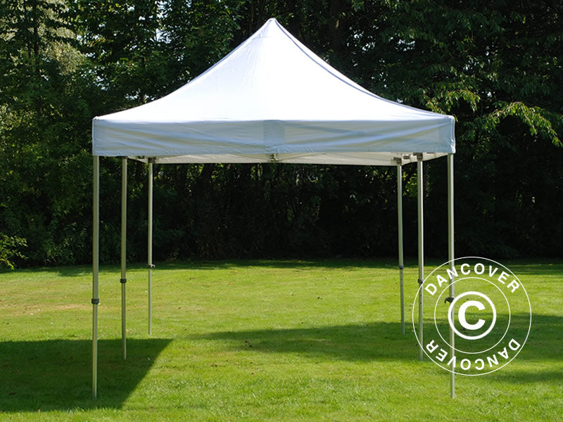 Pop up aiatelk FleXtents PRO Steel 3x6m Valge, Tuld Tõkestav