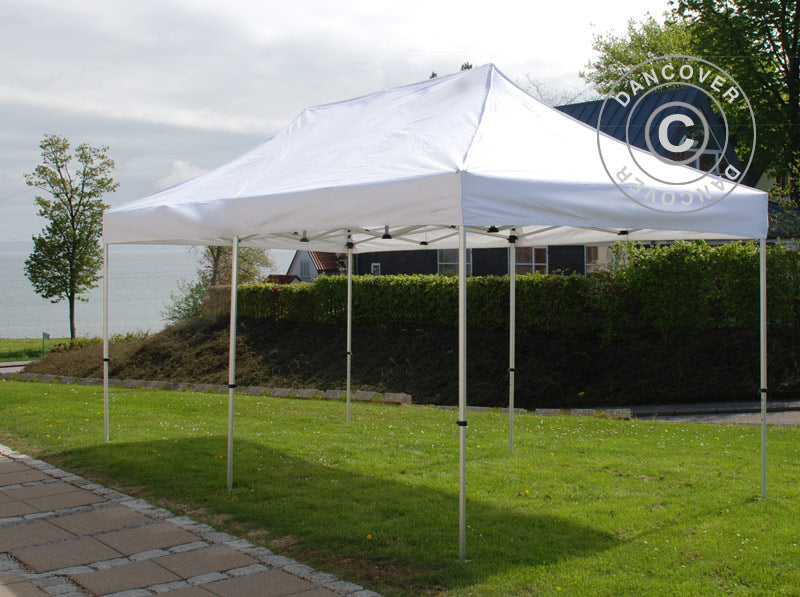 Pop up aiatelk FleXtents PRO Steel 3x6m Valge, Tuld Tõkestav