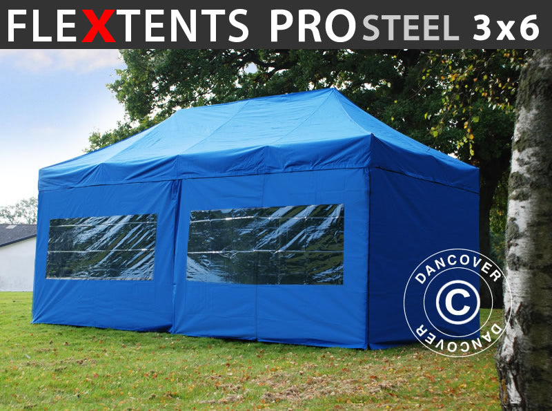 Flext. Pro Steel 3x6m Blue Top+Frame+SWK YU+GL