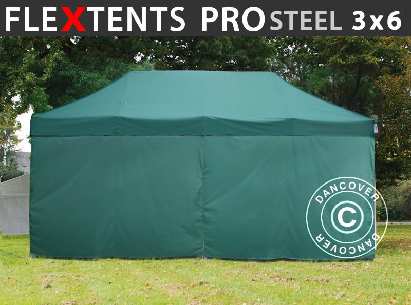 Flext. Pro Steel 3x6m Green Top+Frame+SWK YU+GL