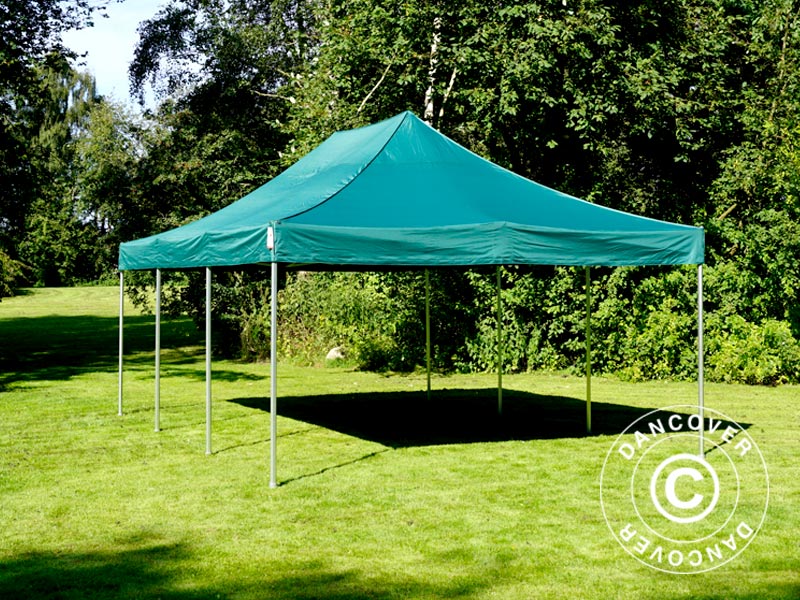 Brzo sklopivi paviljon FleXtents PRO Steel 4x6m Zelena