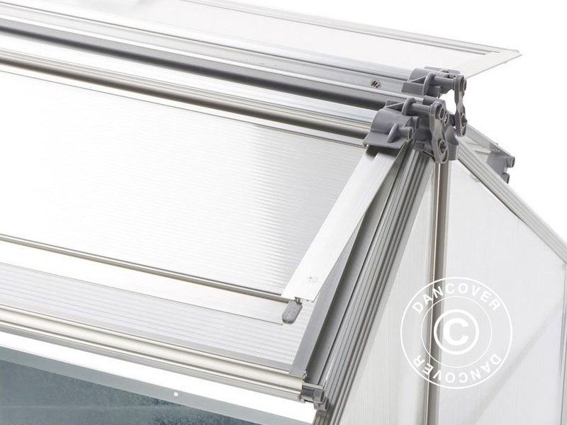 Mini-Gewächshaus 1,2x1,2x1,69m, 1,44m², Anthrazit