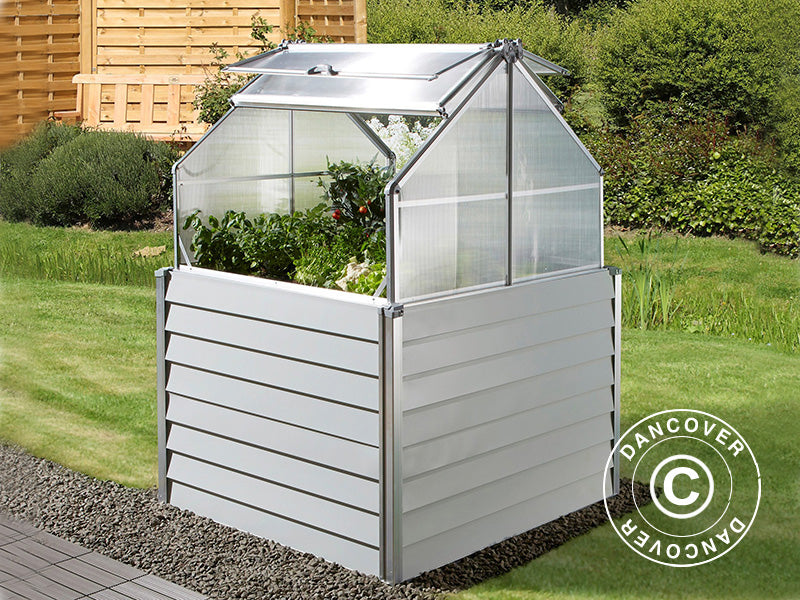 Mini Greenhouse 1.2x1.2x1.69m White – Dancover Order now