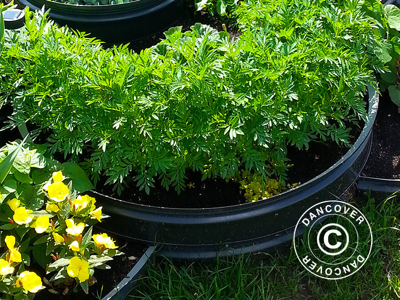 Pakelta apskrita lysvė, Ø0,5x0,1m, Sidabrinė