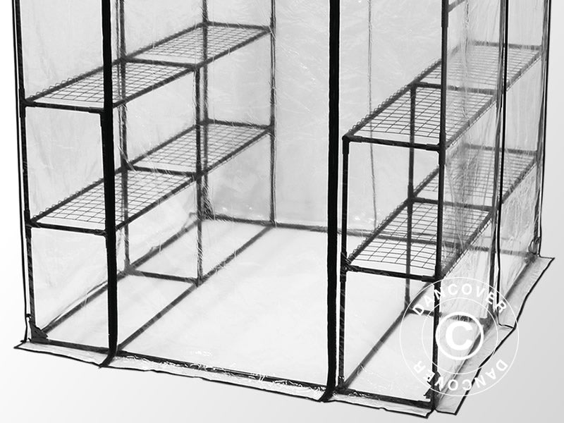 Serre tunnel XL, 1,43x1,43x1,95m, Transparent