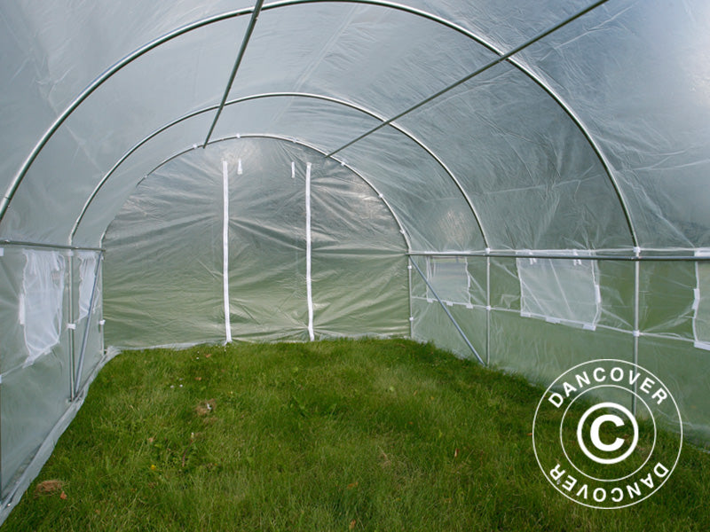 Polytunnel Greenhouse 3x6x2 m, 18 m², Transparent