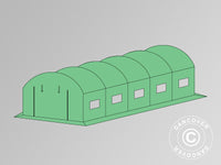 Plane für Foliengewächshaus, 4x6,6x2m, 140g/m² PE, Grün