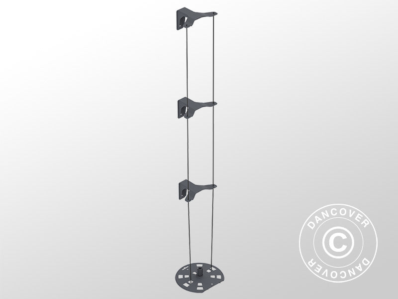 Soporte para plantas trepadoras, CUCUMBER BUDDY, Gris antracita/Negro